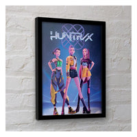 KPOP DEMON HUNTERS FRAMED PRINT