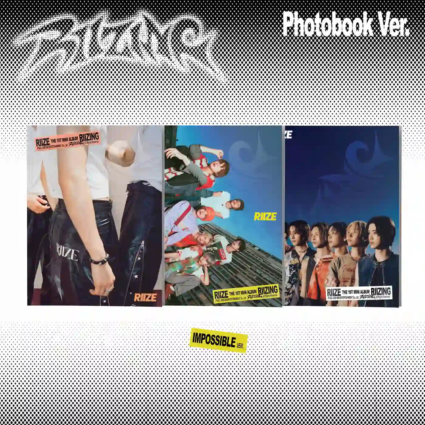 RIIZE – RIIZING (Photobook Ver.) [1st Mini Album]