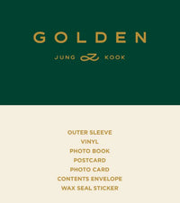 JUNGKOOK (BTS) - GOLDEN (LP)