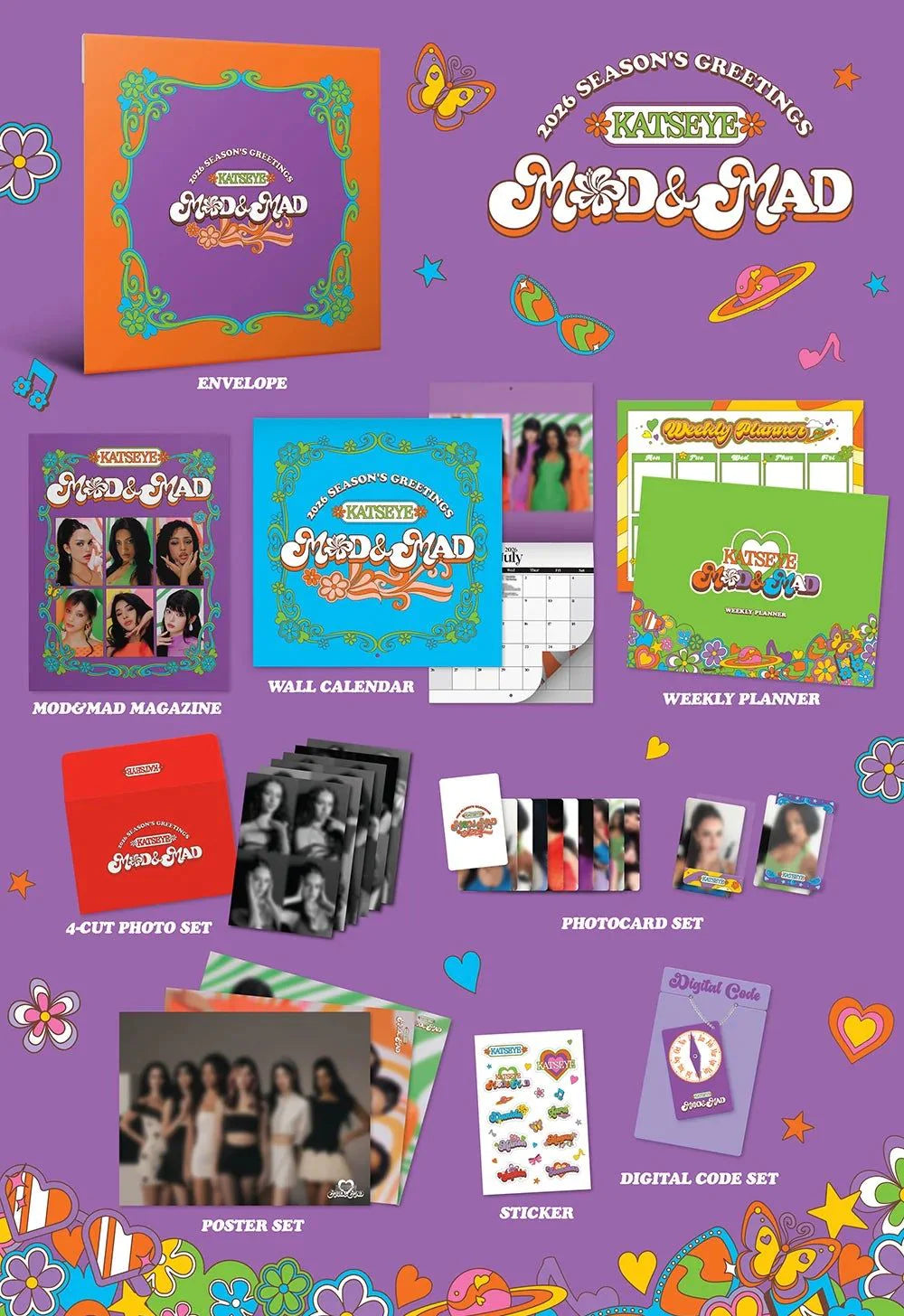 [PRE-ORDER] KATSEYE - 2026 SEASON'S GREETINGS