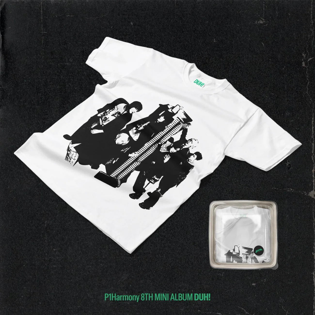 P1HARMONY - DUH! album (PLAIN WHITE T VER.)