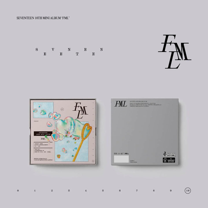 SEVENTEEN - FML 10TH MINI ALBUM (CARAT VER.)