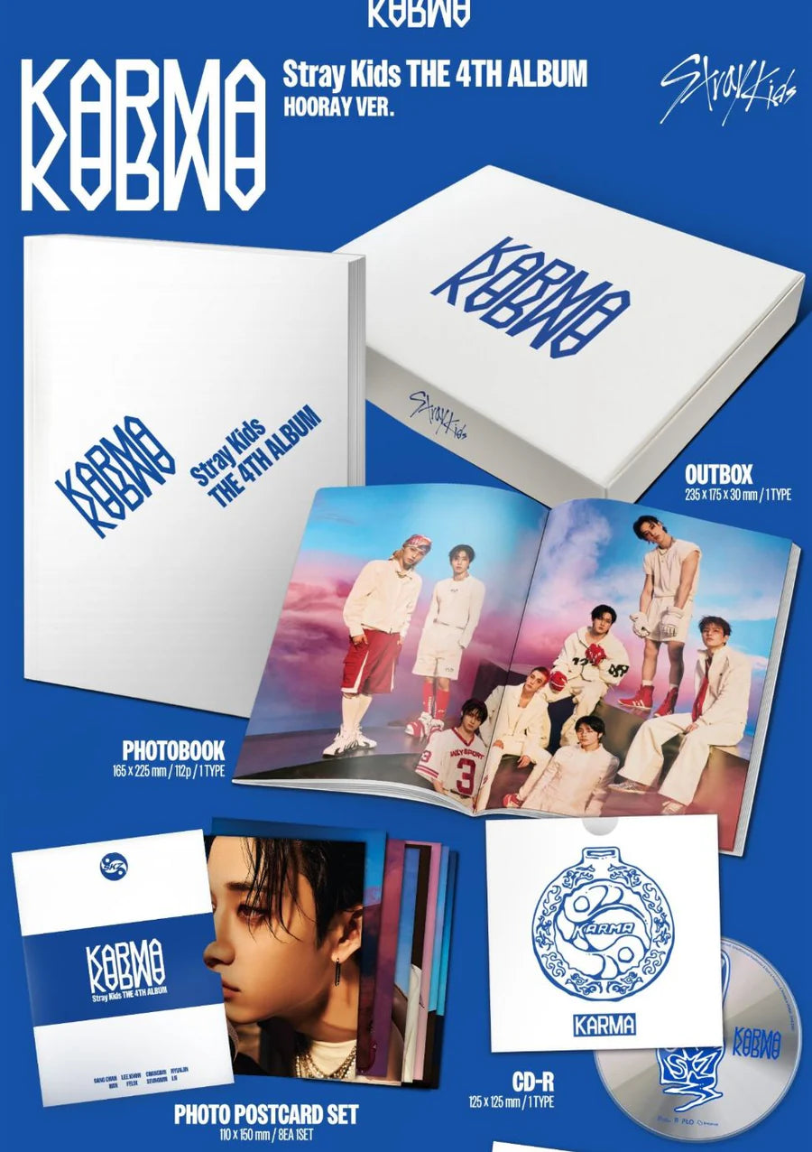 STRAY KIDS - KARMA  (THE 4TH FULL ALBUM)