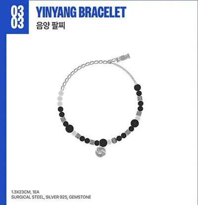 STRAY KIDS - Yin-Yang Bracelet - KARMA POP UP STORE OFFICIAL MD 2 (Copy)