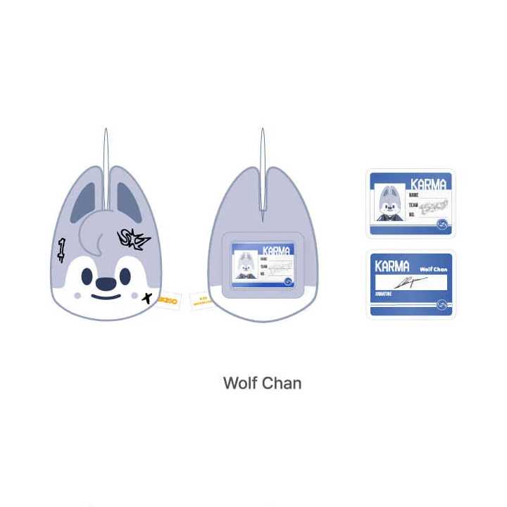 STRAY KIDS - SKZOO NAME TAG (KARMA POP-UP store Official MD)