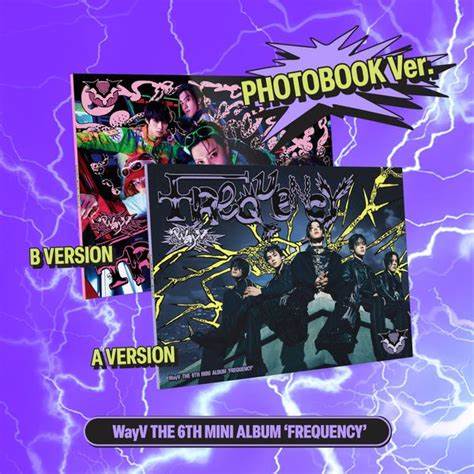 WayV 6th mini album [FREQUENCY] (Photobook Ver.)