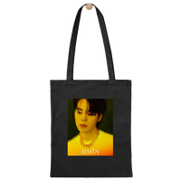 Fan made Tote bag with yellow print - JIMIN