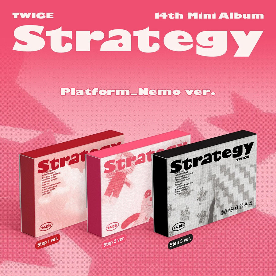 TWICE | 14th Mini Album | STRATEGY (PLATFORM NEMO mini VER.)