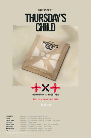 TXT - Minisode 2 : Thursday's Child (Tear Ver.)