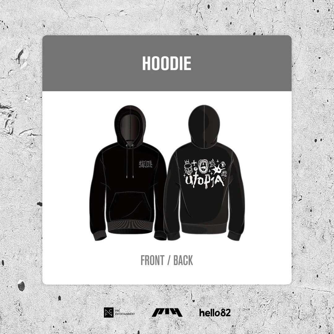 LIVE TOUR 2025 [P1ustage H : UTOP1A] IN EUROPE - HOODIE